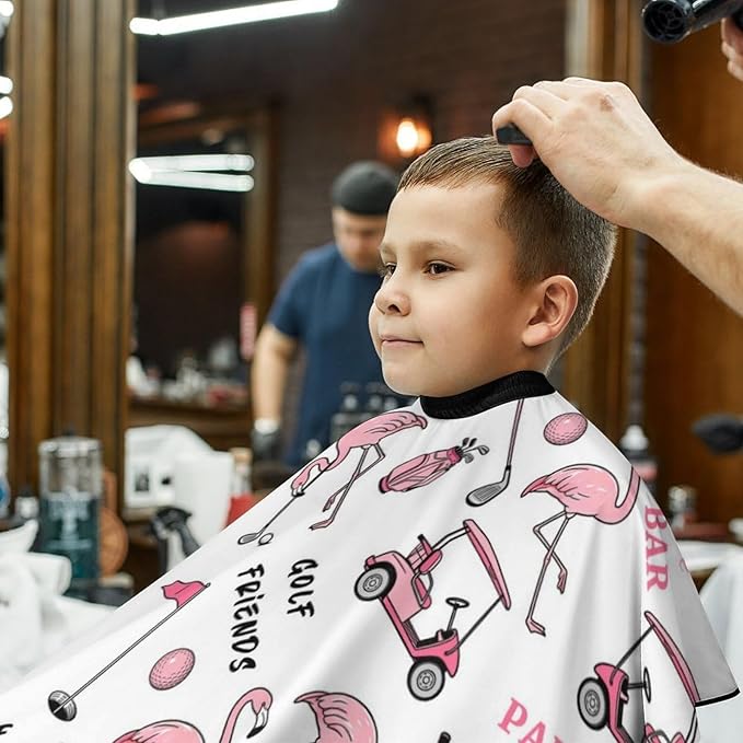 Barber Cape for Kids Funny Duck Haircut Cape Professional Salon Cape Waterproof Hair Cutting Styling Haircut Apron