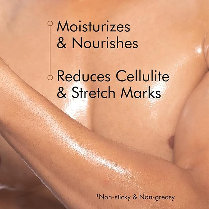 mCaffeine Coffee Body Polishing Oil (100ml) for Reducing Stretch Marks and Cellulite | With Olive and Vitamin E for a Soft and Moisturized Skin | Natural and Vegan for Daily-Use