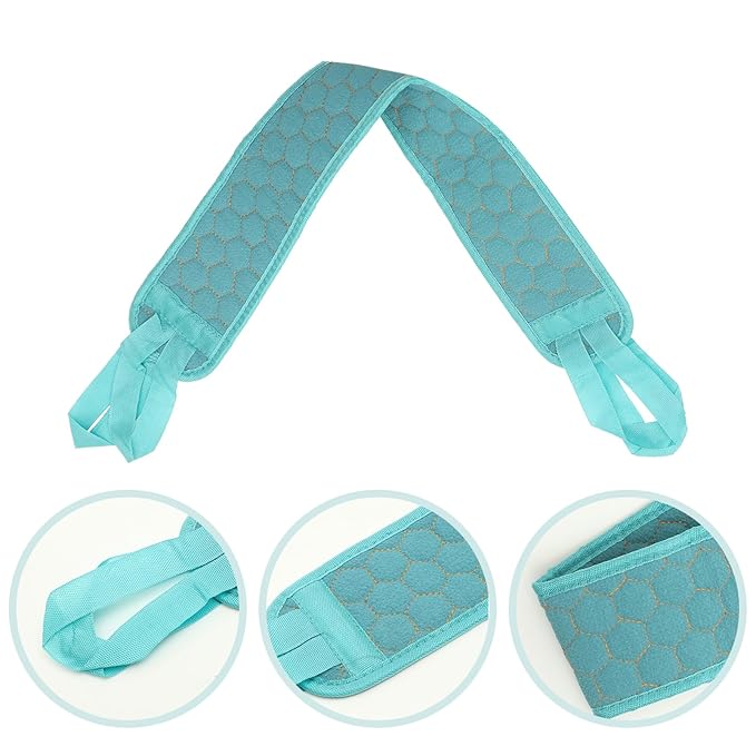 Bath Towel Back Rub Strips Long Straps Exfoliating Washcloth for Shower Bath