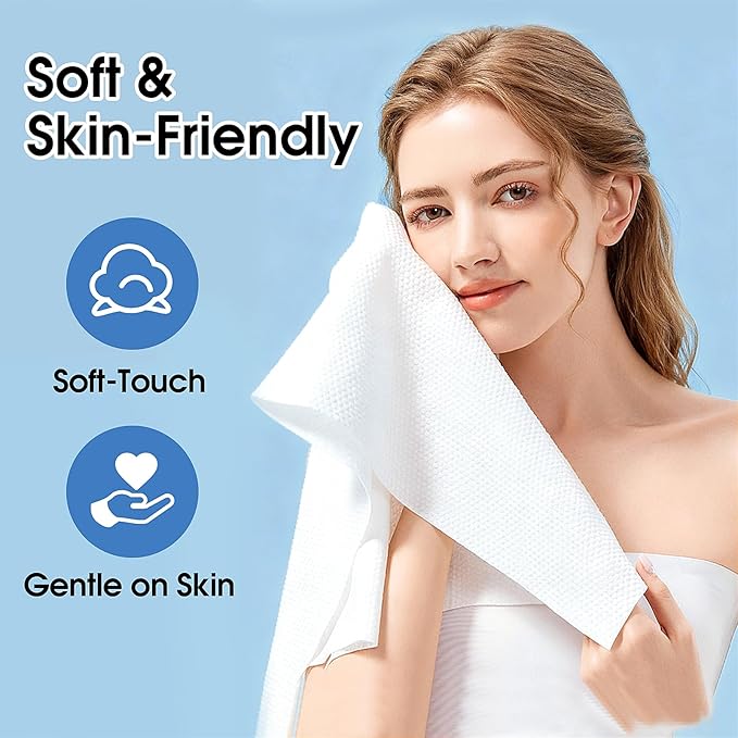 KIVORA Extra Thick Compressed Towel Tablets – Disposable Face Towels & Washcloths for Travel, Camping & Outdoor Use, 20 Pack Super Absorbent Cotton Towels for Emergency & Everyday Care