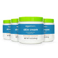 Amazon Basics Ultra Moisturizing Skin Cream for Dry & Sensitive Skin, Dermatologist Tested, Fragrance Free, Not Tested on Animals, Made in USA, 16 Ounce, 4-Pack (Previously Solimo)