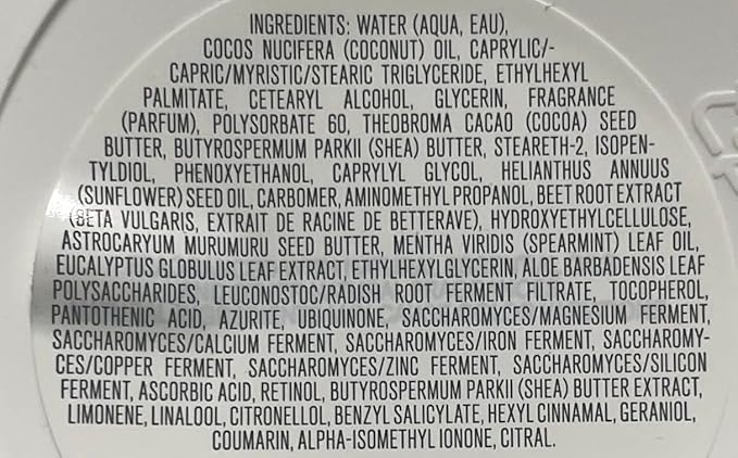 Bath and Body Works Eucalyptus Spearmint Aromatherapy Body Butter 6.5 Ounces
