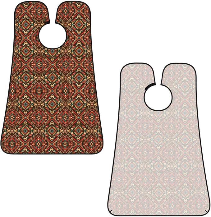 Waterproof Grooming Apron, Non-Stick Beard Bib with Suction Cups, for Tribal Ethnic Horses Art