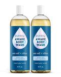 Puracy Body Wash - Natural Body Wash for Women, Men, Kids - Pure Plant Ingredients, Moisturizing Shower Gel, Body Soap for Dry Sensitive Skin, Gently Scented (Citrus Sea Salt, 12 oz/355 ml, 2 pack