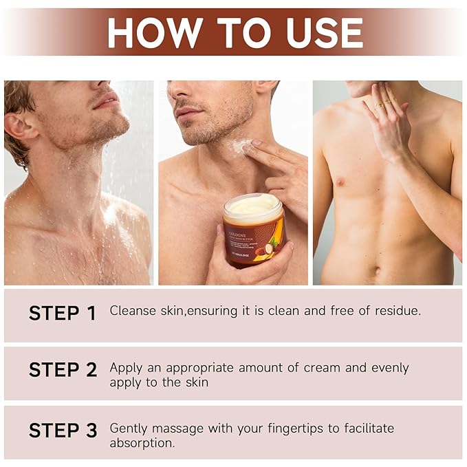 Cologne Body Butter for Men, 2 Pack Pheromone Scented Cream, Pheromone body butter for men,Hydrates and moisturizes to enhance attractiveness