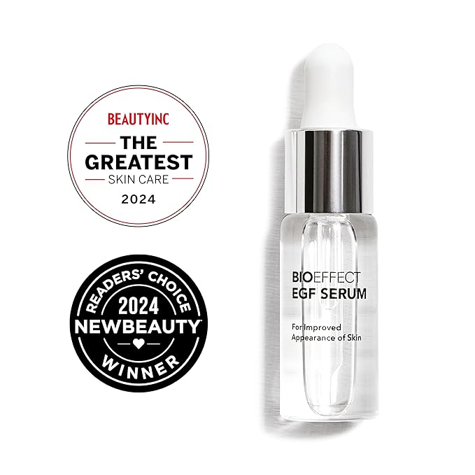 BIOEFFECT EGF Serum | Epidermal Growth Factor + Hyaluronic Acid | Age-Defying Face Treatment for Fine Lines & Wrinkles, Hydration & Firmness, 20 mL / 0.68 oz