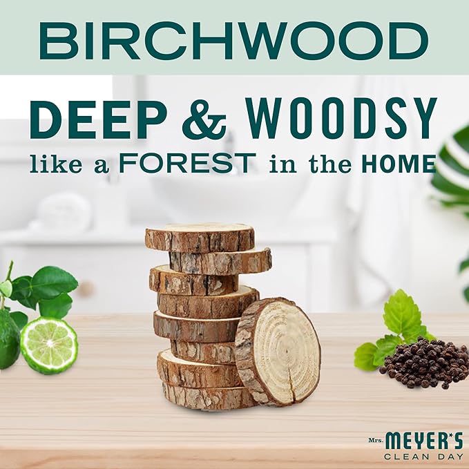 Mrs. Meyer's Body Wash, Birch Wood, 16 OZ