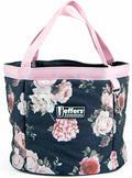Jeffers Expression Grooming Tote Caddy, Rose Garden- Durable Ripstop Organizer with Pockets for Horse Grooming Tools - Easy Carry Nylon Straps, Compact Storage for Stable, Travel & Equine Supplies