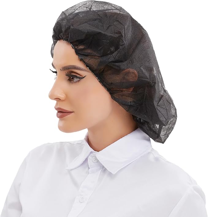 ZMDREAM Hair Nets Disposable Bouffant Cap for Food Service Beauty Latex Free