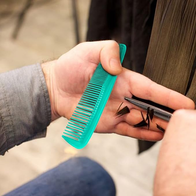 Soft 'N Style Hair Care 4-Pack Comb - Not Breakable - mens comb/fine tooth comb/peines para cabello