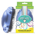 Knot Genie Detangling Hair Brush for Kids(Blue Skies) | Original Full Size | Perfect for Curly Hair, Gently Separate Tangles, Leaves Hair Smooth & Shiny | The Pain Free Knot Detangler
