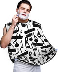 Brooklyn Bridge Print Beard Bib Shaving Apron, Beard Hair Trimming Cape Gift For Dad