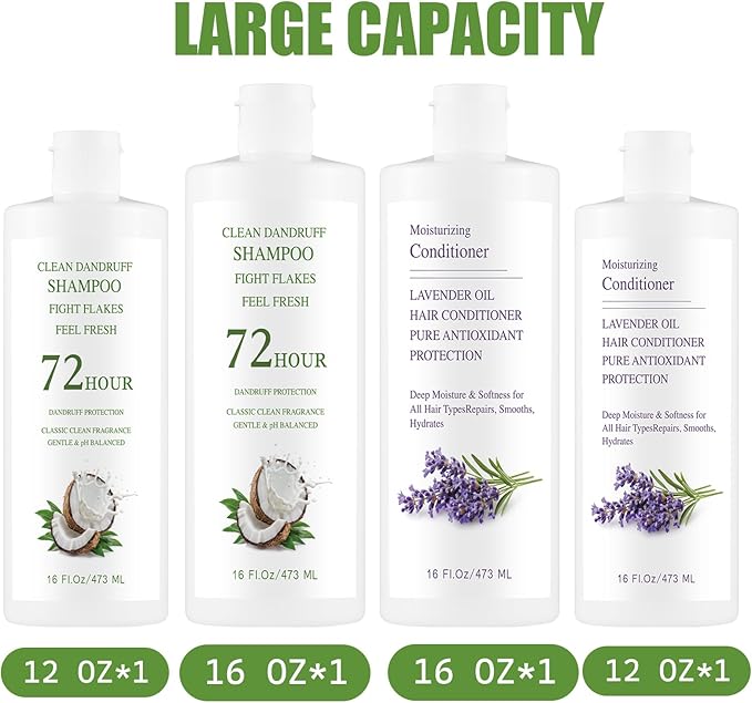 Cruise Empty Shampoo Bottles: 56oz in Total Leak-Proof - Fill The Bottles&Pack Them In Checked Luggage With Confidence- Reusable Funnels - for Cruise, Travel, Events