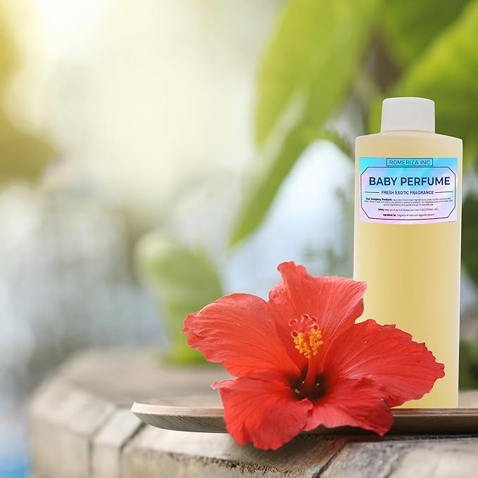 Baby Essential Fragrance Body Oil – Luxury Unisex Baby Oil Perfume with Long Lasting Baby Powder Scent – Soft Baby Smell, Uncut Perfume Oil, Scented Body Oil for Women & Men – 4 Fl Oz