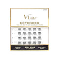 i•ENVY Extended Real Mink Lash Clusters Lashes DIY Salon Lash Extension Apply Underneath Natural Lashes for Perfect Lash Extension Effect, False Eyelashes Reusable