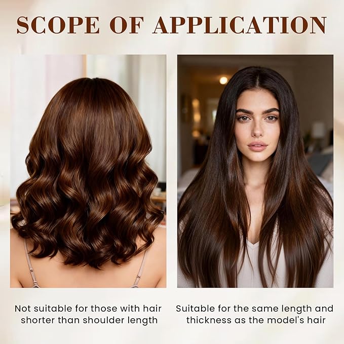 Heatless Curls Overnight Hair Curler Set, Heatless Hair Curlers to Sleep In with Detachable & Interchangeable Rod Sizes, No Heat No Damage, Create Natural Waves, Suitable Gifts for Women