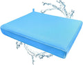 Shower Seat Cushion,Thickened Shower Chair Cushion 4D Air Fiber Material,Machine Washable and Fast Drying Suitable for Shower Seats Bathtub Baths, Poolside & Rest Dressing Room Seats，Blue