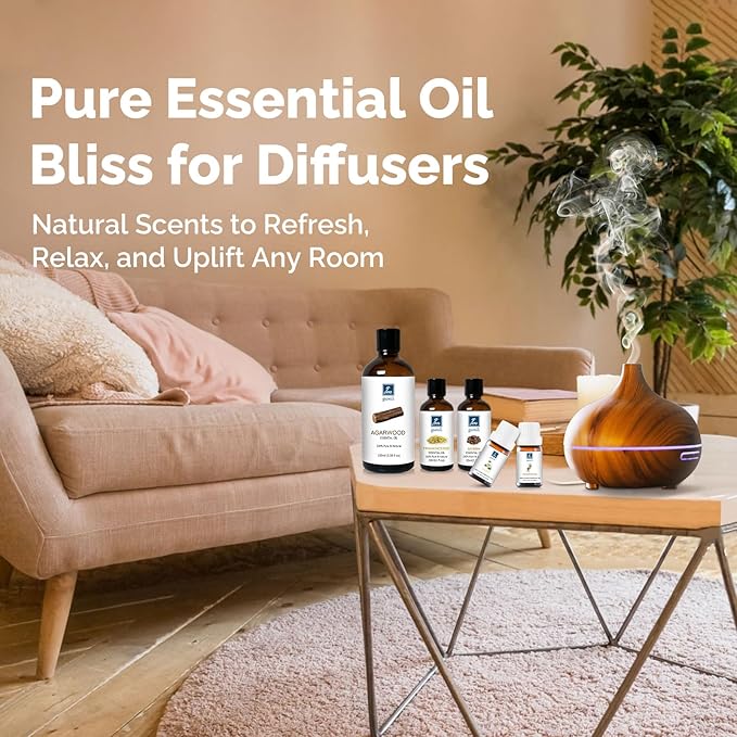 Basil Essential Oil 1 Oz – 100% Pure Natural Basil Oil for Diffuser, Skin, Massage & DIY, Fresh Herbaceous Aroma
