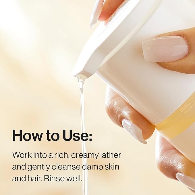 The Honest Company 2-in-1 Cleansing Shampoo + Body Wash, Gentle Enough for Baby, Dermatologist Tested, Tear-Free, Hypoallergenic, Fragrance-Free