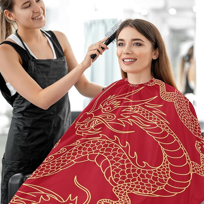 Stylish Barbershop Salon Barber Cape Haircut Cape Salon Apron Unisex Hair Cutting Apron for Men Women