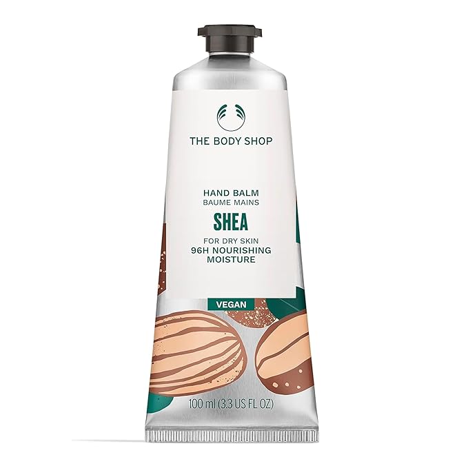 The Body Shop Shea Hand Balm - For Dry Skin - Vegan - 3.3 Fl Oz