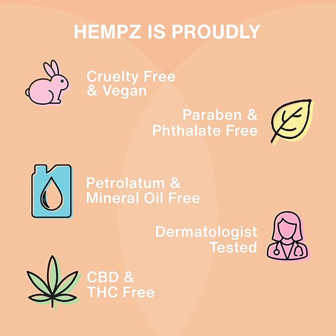 Hempz Cotton Candy Scented Body Lotion – Spun Sugar & Vanilla Bean, Hydrating Moisturizer for Dry Skin, Body & Hands, Self Care Routine Must Have, 17 fl oz