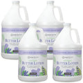 Ginger Lily Farms Botanicals Soothing Butter Lotion for Dry Skin, 100% Vegan & Cruelty-Free, Lavender Chamomile Scent, 1 Gallon (Pack of 4)