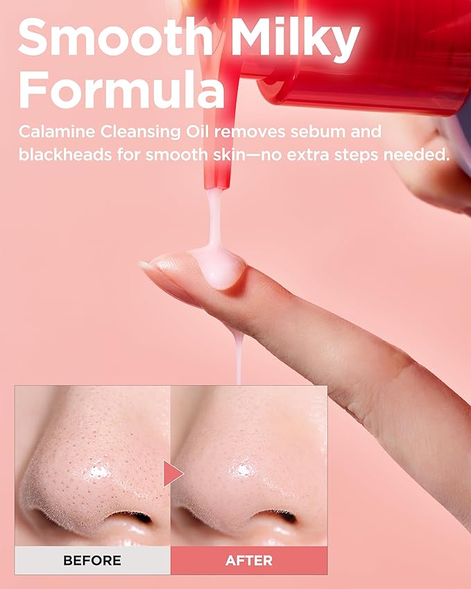 TOCOBO Calamine Pore Control Cleansing Oil 200ml / 6.76 fl oz | Blackheads, Make-up Cleansing, Pore Care, Deep Cleansing, mothers day