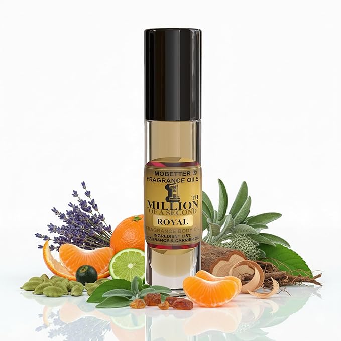 MOBETTER FRAGRANCE OILS 1 Millionth of a Second Royal Men Cologne Body Oil