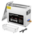 Ultrasonic Cleaner 6L Dual-Frequency Professional Digital Stainless Steel Cleaning Machine with Heater Timer for Denture, Coins, Small Metal Parts, Circuit Board, Lab Tools, etc