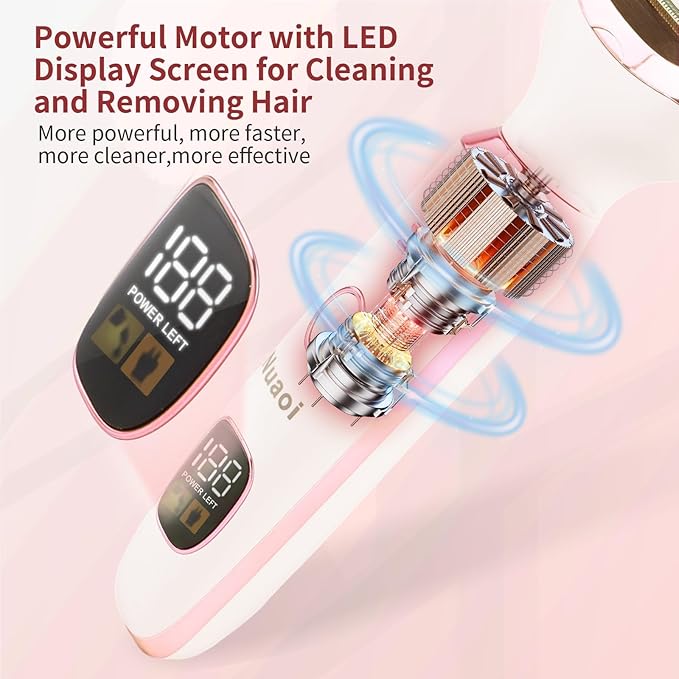 Electric Razors Shaver for Women - 5 in 1 Womens Electric Razor Bikini Trimmer for Women and Wet/Dry and Rechargeable Lady Shaver Razors for Nose Hair Face Eyebrow Arms Legs Armpit Pubic Area