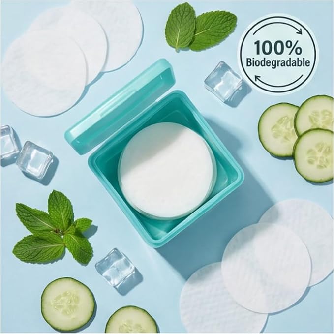 Body Restore Niacinamide Cooling Jelly Toner Pads (60 Count) – Korean Cica Toner Pads with 7 Types of Hyaluronic Acid & Adenosine – Hydrating, Pore Care, Cooling Face Pads – Made in Korea