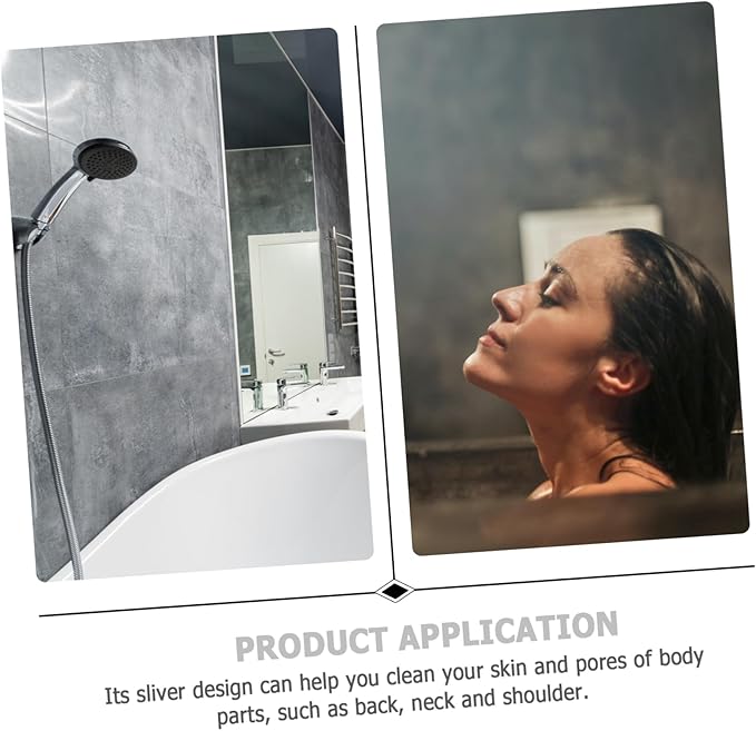2pcs Exfoliating Bath Scrubber Belt for Back Soft and Shower Towel for Relaxing Bath Easy to Clean Bathing Tool