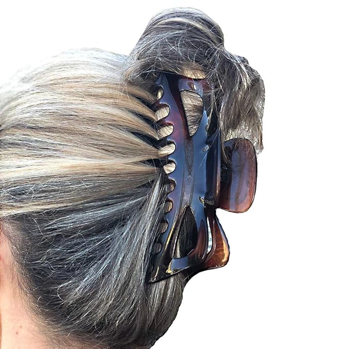Camila Paris CP118 French Large Hair Clips for Women Thick Hair for Long Wavy Curly Hair, Girls Hair Claw Clips, Styling Big Hair Clip for Thick Hair, Strong Hold No Slip Grip Claw Clip Made in France