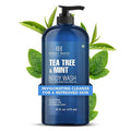 Botanic Hearth Tea Tree Oil Body Wash with Mint, 16 fl oz - Moisturizing, Soothing, Helps Control Fungal Infections, Deep Moisturization, Promotes Healthy Skin, Ethically Sourced