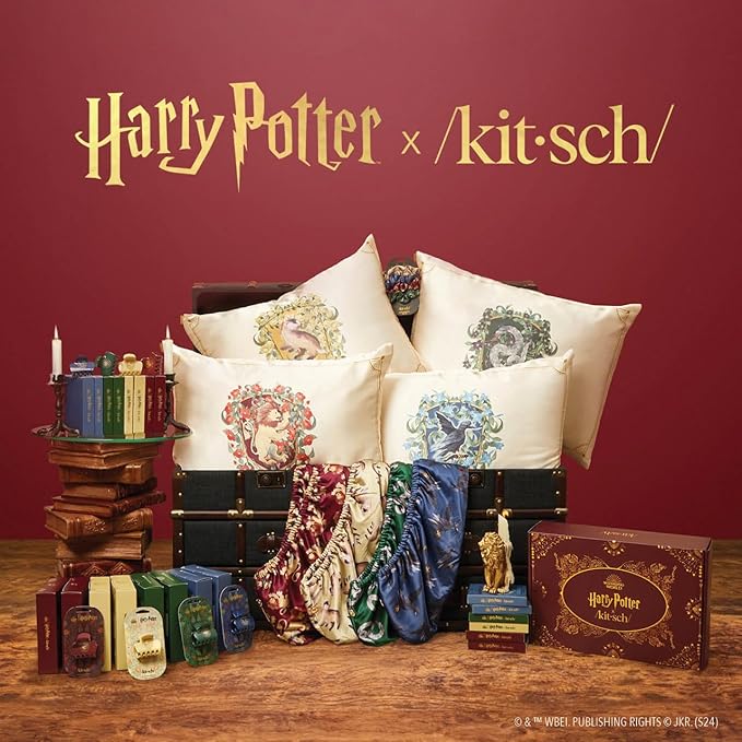 Harry Potter x Kitsch Big Hair Clip for Women - Strong Grip for Secure Updos | Stylish Jumbo Claw Clip | Durable Hair Accessories for Everyday Use | Ideal Harry Potter Gifts for Women – Slytherin, 1pc
