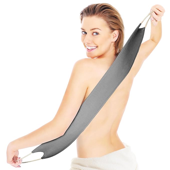 Slick- Lotion Applicator for Your Back, Grey, Easy Application of Lotions and Creams, Smooth and Even Application to Entire Back, Sunscreen Applicator for Back
