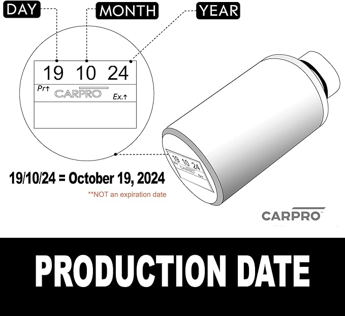 CARPRO Reflect High Gloss Finishing Polish - Reflective & Glossy Finish Without Durable Fillers, Silicones, Waxes, Polymers, or Teflon - Body Shop Safe, No Dusting. Rotary & Dual Action - Liter (34oz)