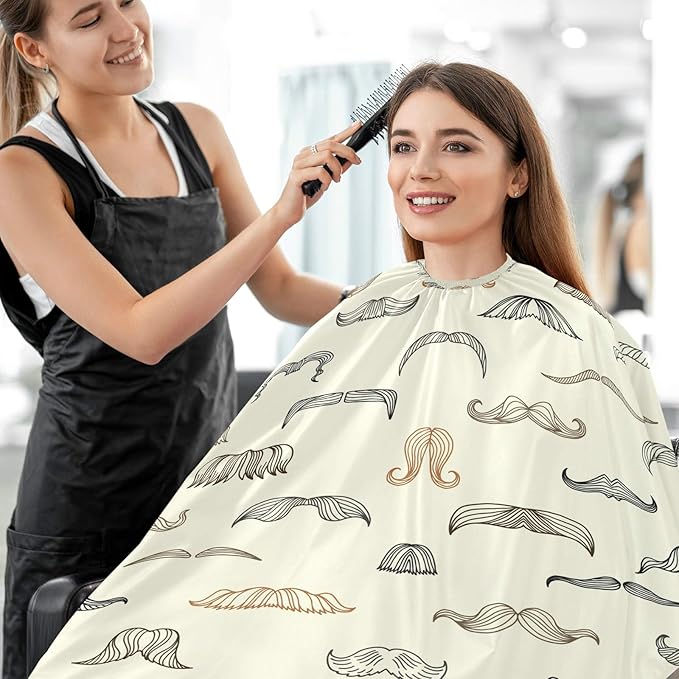 visesunny Professional Barber Cape Polyester Hair Cutting Salon Cape Apron Anti-Static Beard Bib