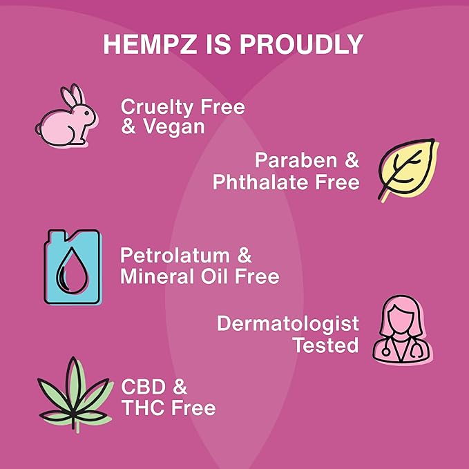 Hempz Body Lotion - Buttercream Vanilla Cake Celebration Limited Edition Daily Moisturizing Cream, Shea Butter, Aloe - Skin Care Products - Travel Size, 2.25 Oz
