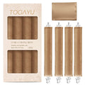 Heatless Curls Overnight Set - Jumbo Overnight Hair Curlers to Sleep In, Soft Velvet Hair Rollers for Women, No Damage Curls Styling Tools 4pcs