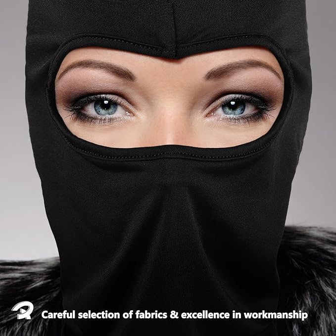 Ski Mask Balaclava Shiesty, 2 Pack Cold Winter Warm Windproof Motorcycle Neck Gaiter for Men/Women