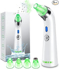 Blackhead Remover Pore Vacuum, Face Suction Pore Cleanser, 5 Suction Power Electric Blackhead Extractor Tool, 4 Probes, Blackhead Suction Remover for Women & Men