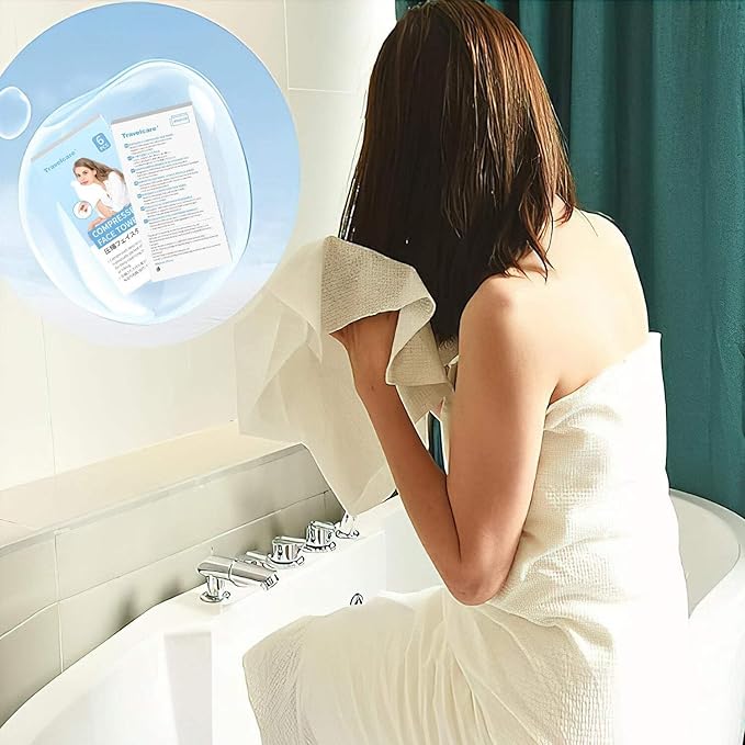 11.8in x 21.3 in Compressed Towels Thicker Style Magic Disposable Face Compressed Towel, Portable Washcloth Reusable for Travel Home, Outdoor Sports, Beauty Salon