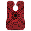 Spiders Web Red Beard Bib Apron,Beard Hair Catcher,Non-Stick Beard Shave Cape,Halloween Decor Shaving Trimming Non-Stick Waterproof Grooming Gifts for Dad Men Him Boyfriend