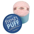 Fresh Puff, XL Powder Puff for Body Powder Applicator, (5" x 3") with Storage Box - Powder Sold Separately