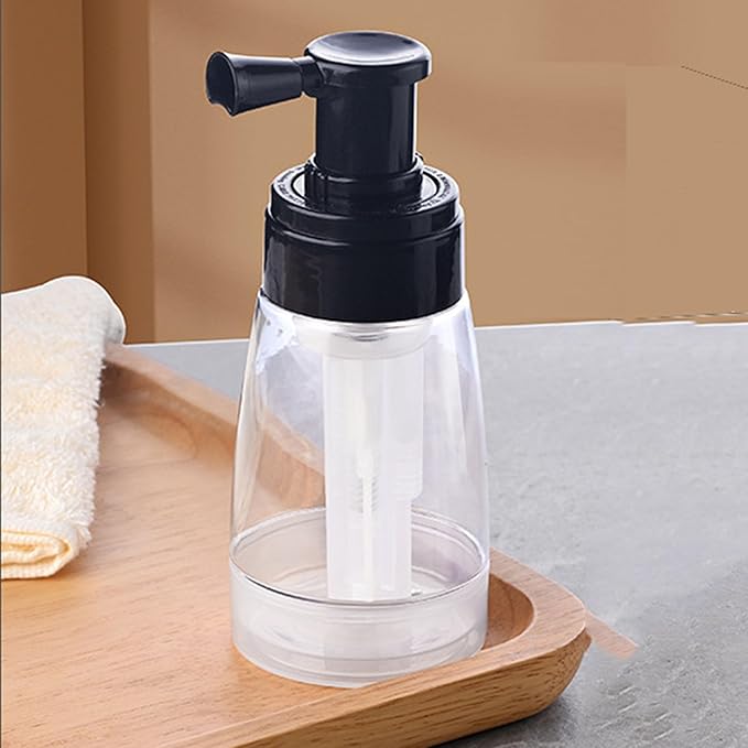 Aethland Powder Spray Bottle for Dry Shampoo, 2pcs Talc and Powder Applying Bottle, Refillable Hair Fiber Applicator for Hair Salon, Cleaning, Plants, Misting & Skin Care (180ml+180ml)