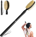 Back Scrubber for Shower, 17.52" - 25.6" Detachable Bath Brush, Back Scrubber, Exfoliation and Improved Skin Health for Elderly with Limited Arm Movement, Disabled