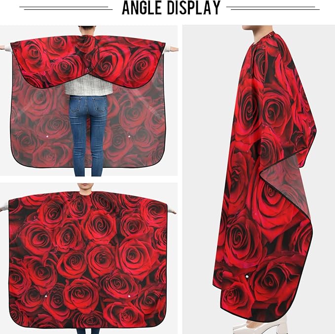 Stylish Barbershop Salon Barber Cape Haircut Cape Salon Apron Unisex Hair Cutting Apron for Men Women
