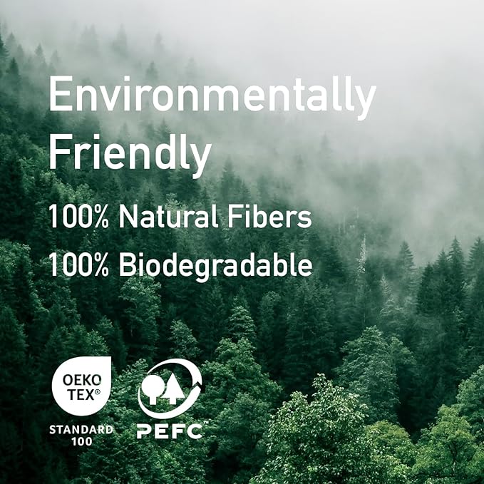 Disposable Face Towels, Disposable Face Towelette, Dry Wipes, Extra Large Size, 100% Natural Fibers, Super-Soft, Extra Absorbent, Makeup Remover, 100% Biodegradable, 50 PCS